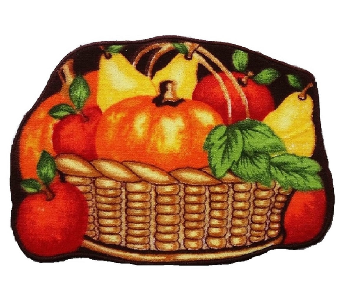 August Grove® Deangelia Fruit Basket Kitchen Mat