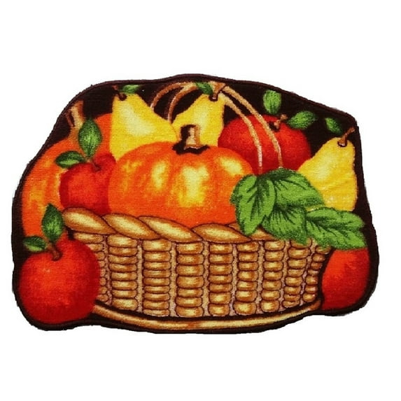 August Grove® Deangelia Fruit Basket Kitchen Mat