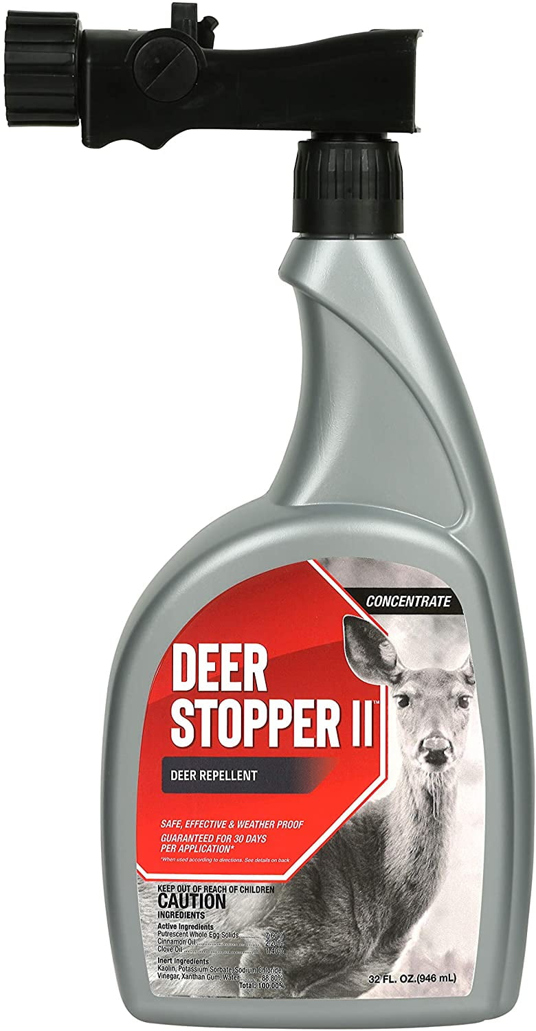 Deer Stopper II Animal Repellent, 32oz Ready-to-Spray Hose End