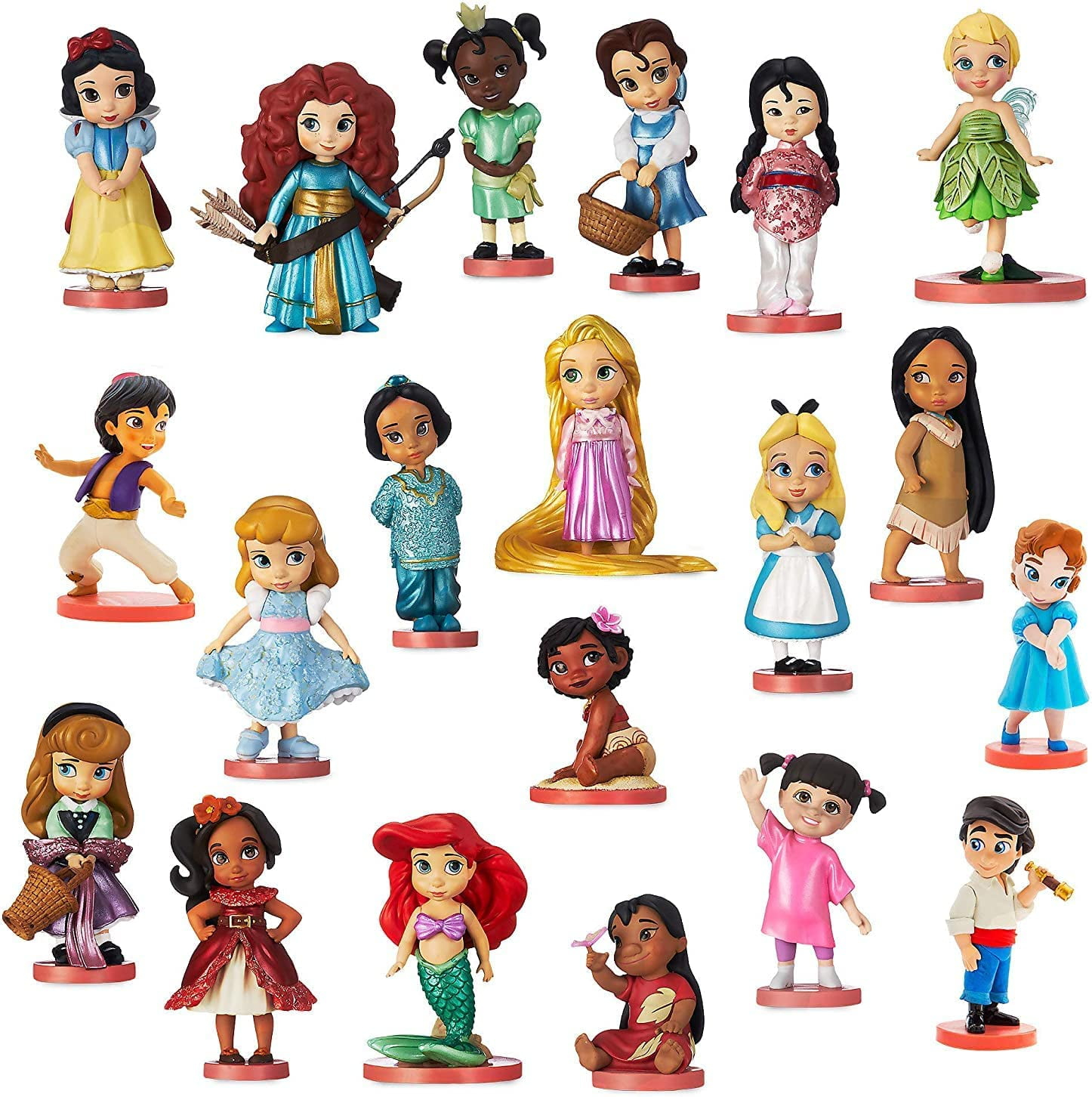 Disney 2022 Animators Collection 20-Piece PVC Mega Figurine Playset