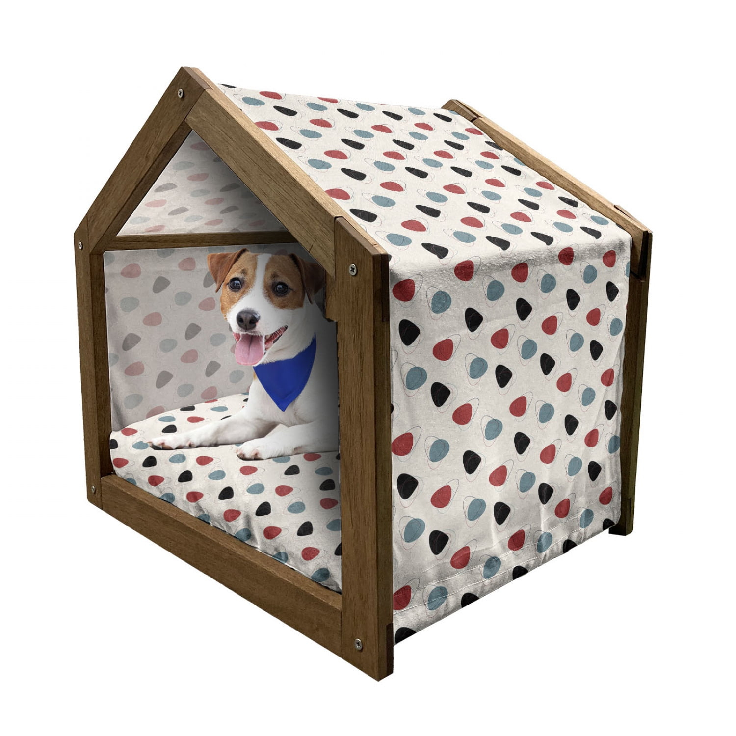 East Urban Home Wood Portable Dog House