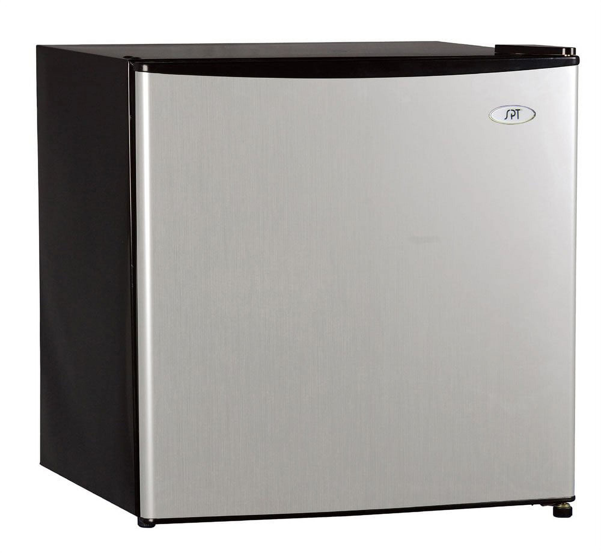 SPT RF-164SSA 1.6 cu. ft. Compace Refrigerator with Energy Star, Black