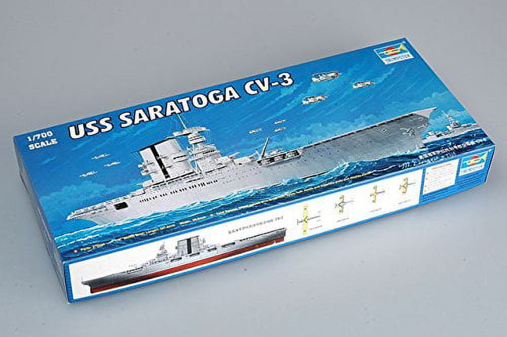 1/700 USS Saratoga CV3 Aircraft Carrier