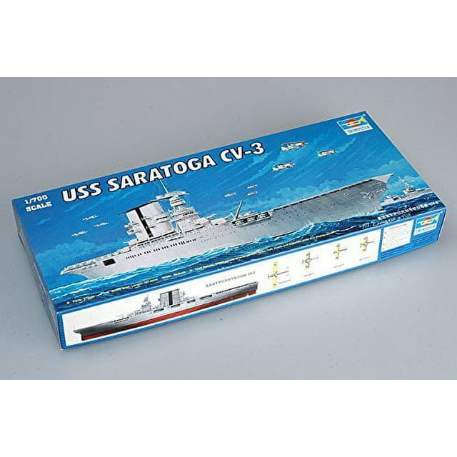 Portaaviones Saratoga CV3 1/700 USS