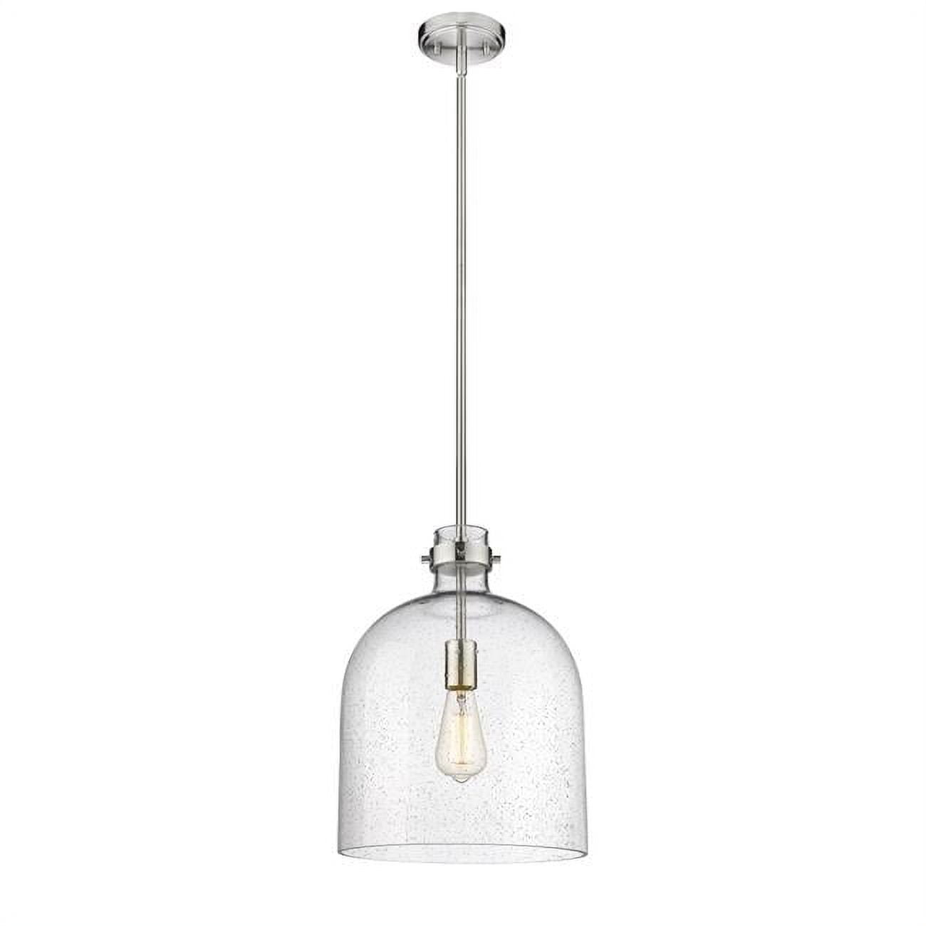 1 Light Chandelier In Transitional Style-16 Inches Tall And 12 Inches Wide-Brushed Nickel Finish Z-Lite 817-12Bn