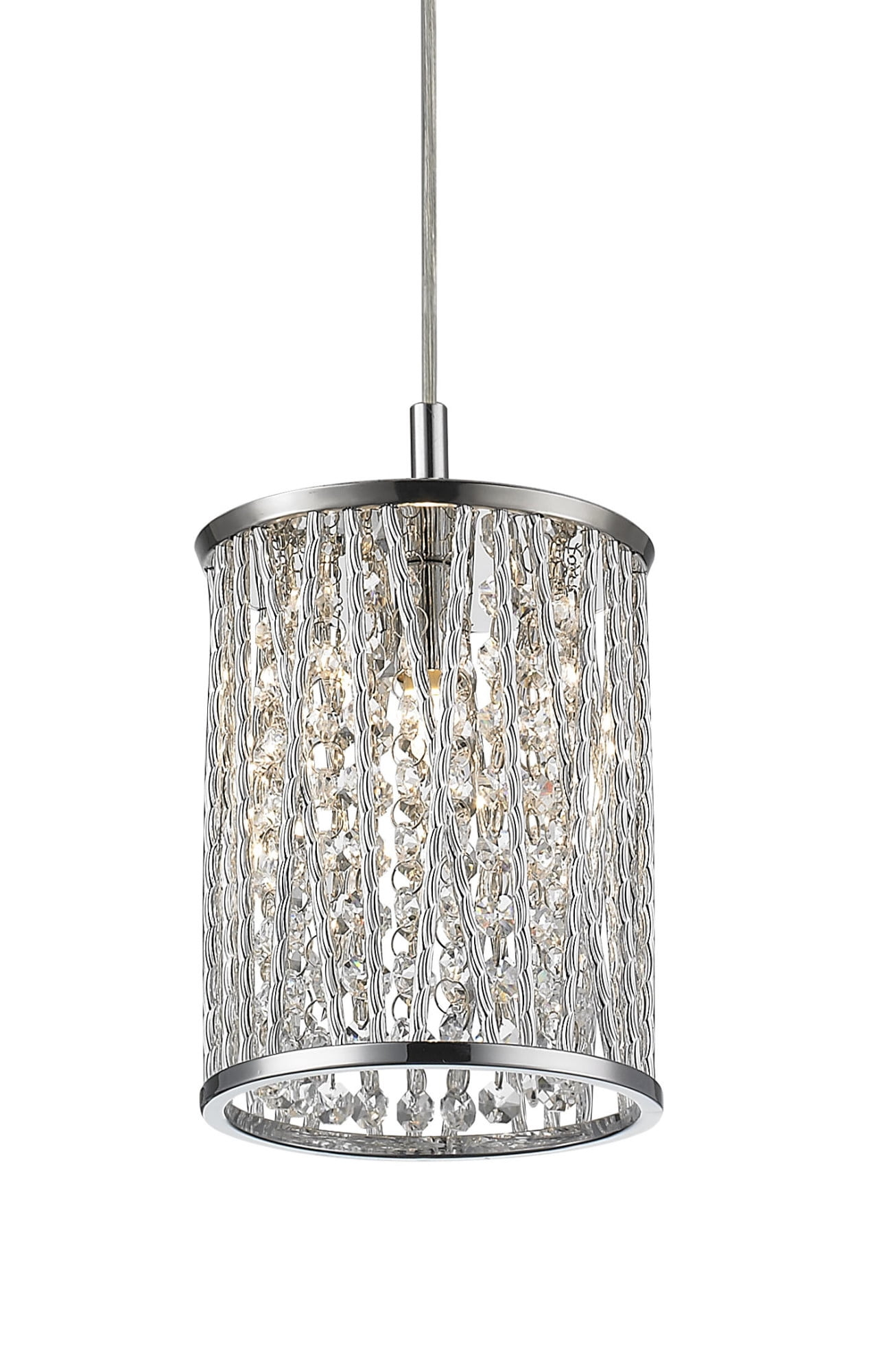 1 Light Mini Pendant In Whimsical Style 5.91 Inches Wide By 7 Inches High     -Traditional Installation Z-Lite 872Ch-Rmp