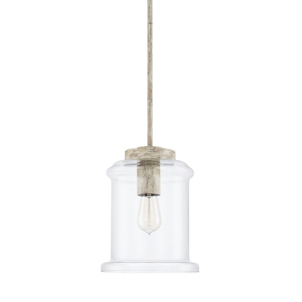 Capital Lighting Kayla 1 - Light Pendant in  Mystic Sand