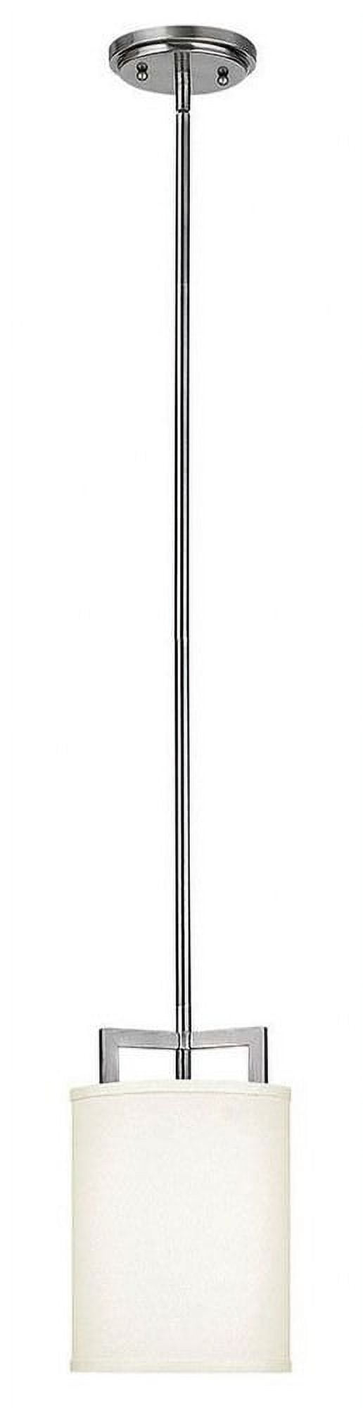 1 Light Small Pendant In Transitional Style 7 Inches Wide By 11.75 Inches High-Antique Nickel Finish Hinkley Lighting 3207An