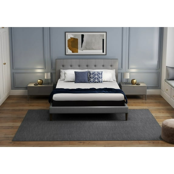 10.5" Lux Gel Infused Memory Foam and High Density Foam Mattress Queen
