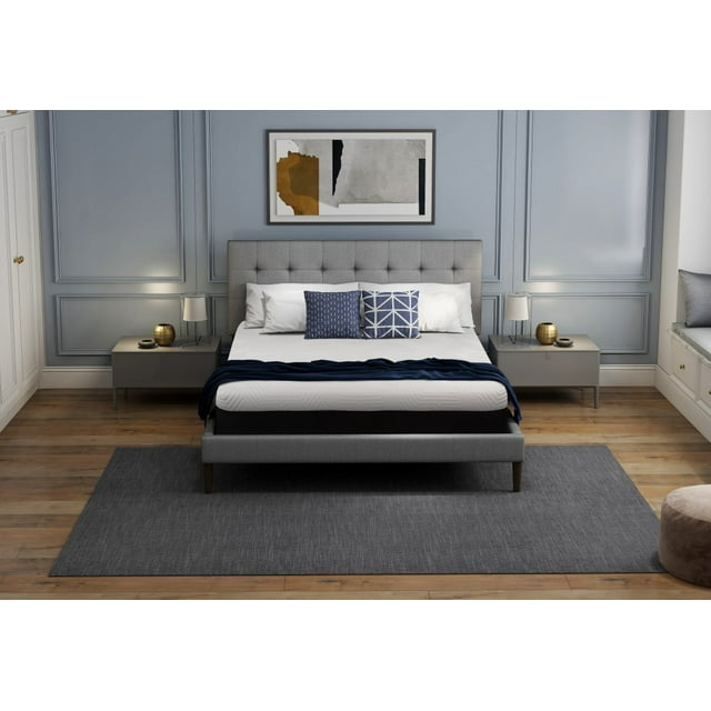 10.5" Lux Gel Infused Memory Foam and High Density Foam Mattress Queen