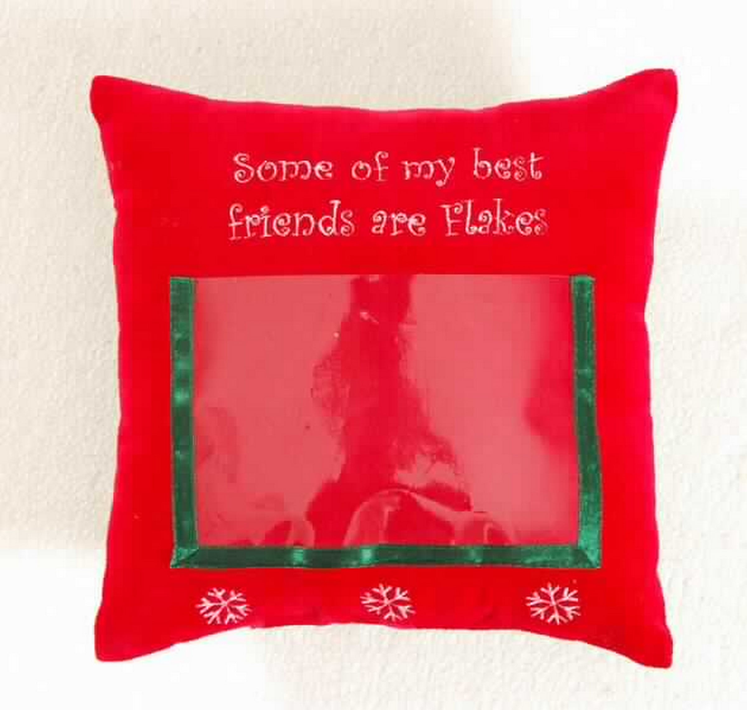 C&F Home 10" x 10" Some Of My Best Velvet Picture Small Petite Throw Pillow
