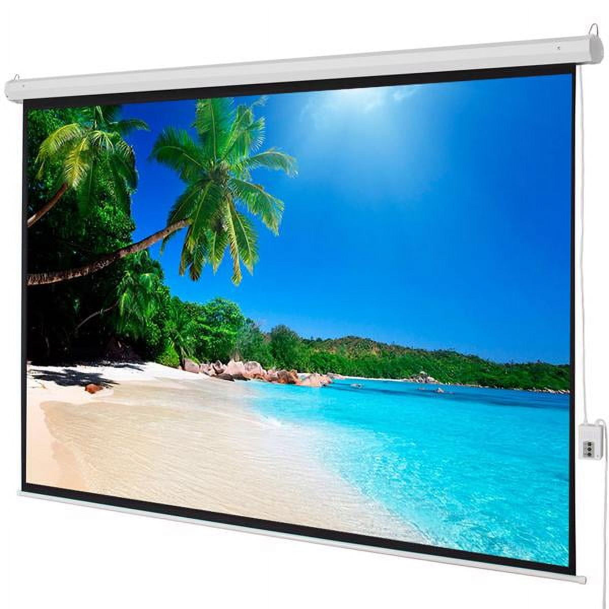 Zimtown 4:3 Electric Projector, 100"
