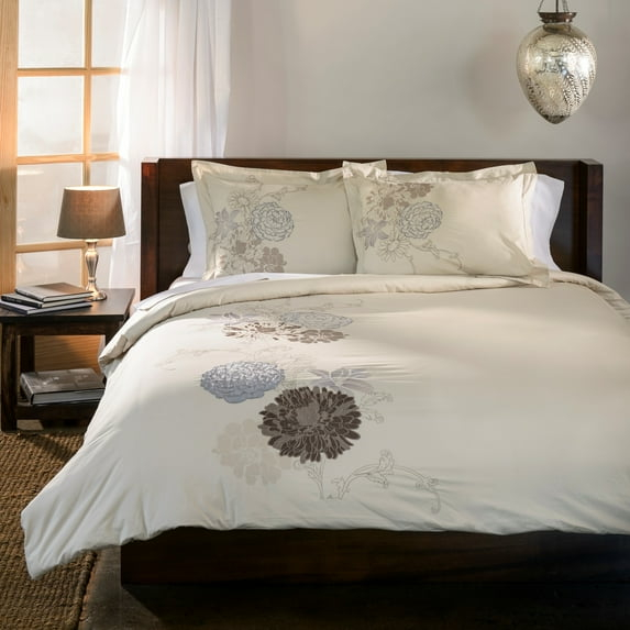 Cotton Floral Duvet Cover Set