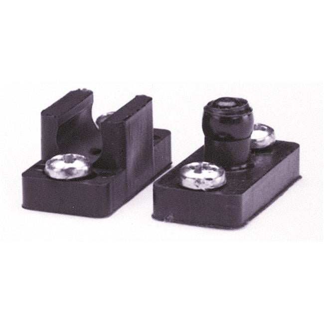 1163 Marine Door Catch, Black