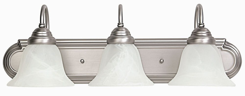 Capital Lighting Arthur 3 - Light Vanity in  Matte Nickel