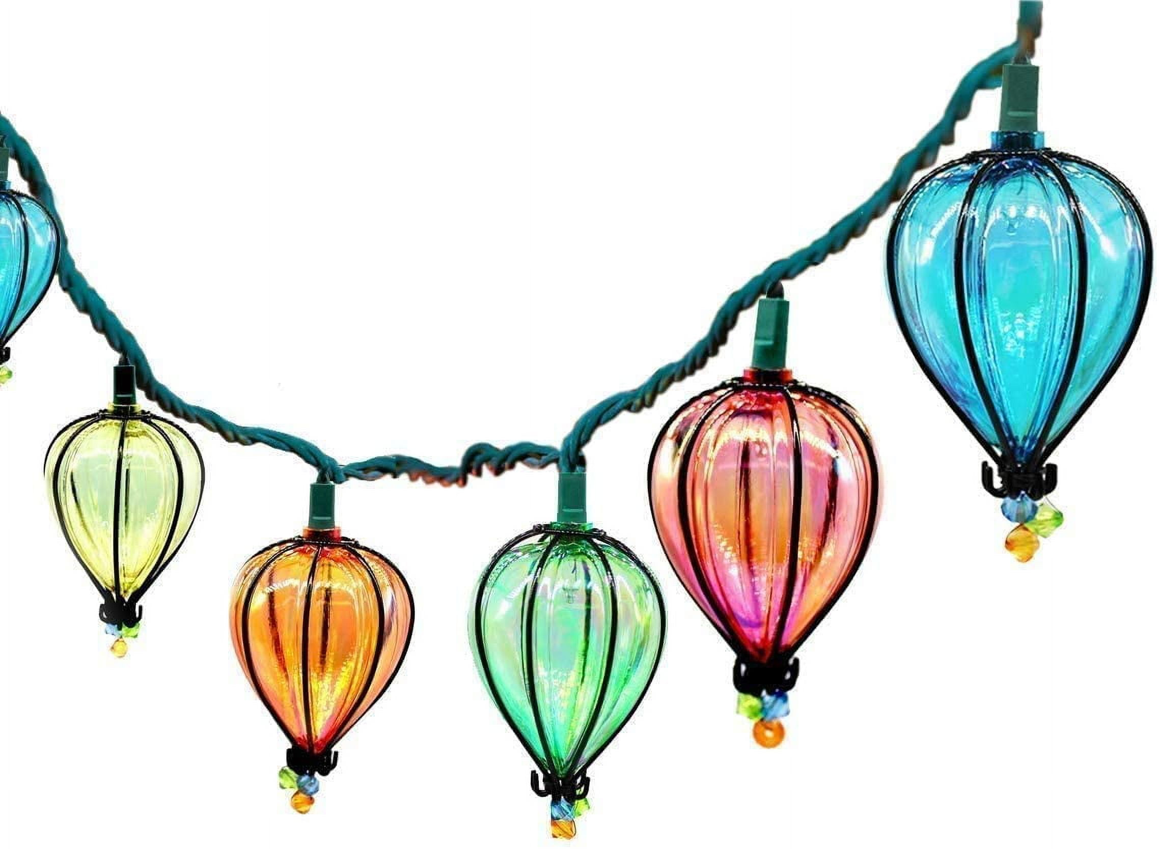 11FT String Lights with 10 Bulbs - Multicolor Backyard Patio Decor Lights - Fairy Lights