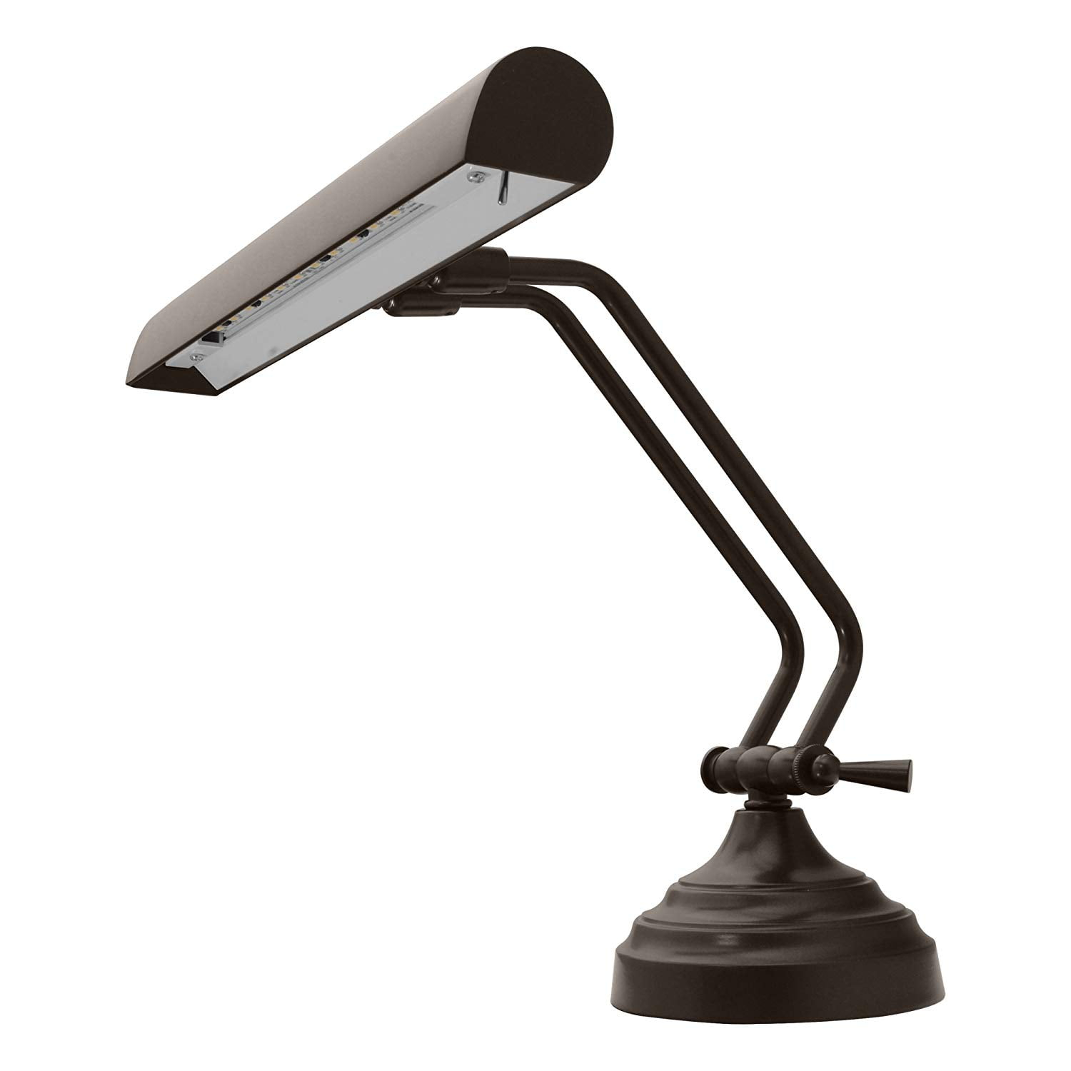 12" LED Upright Piano Light in Mahogany Bronze