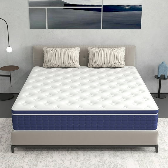 12 inch Queen Mattress,Hybrid Mattresses Medium Firm in a Box