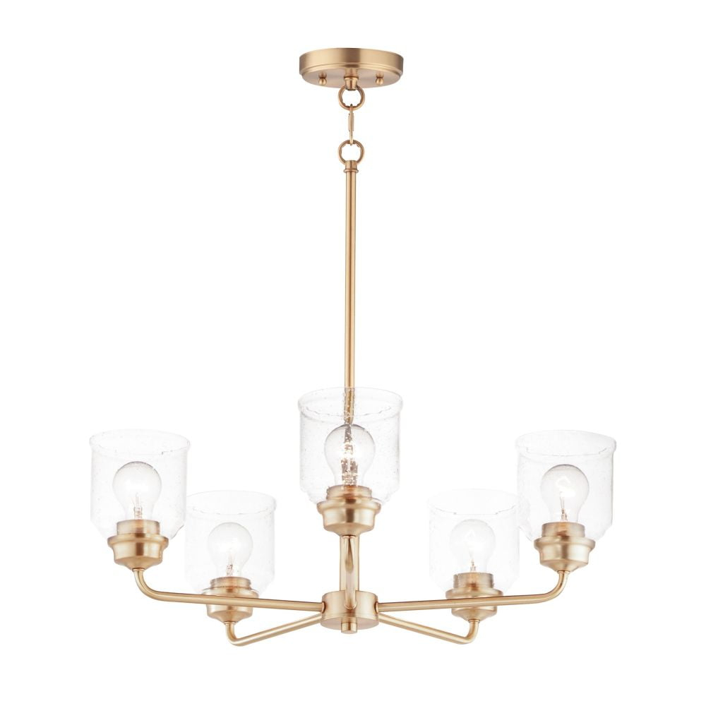 5 Light Chandelier     -Traditional Installation Maxim Lighting 12266Cdhr
