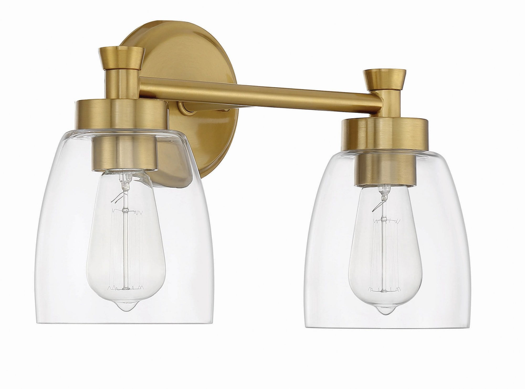 Craftmade Lighting Henning 2 - Light Vanity in  Satin Brass
