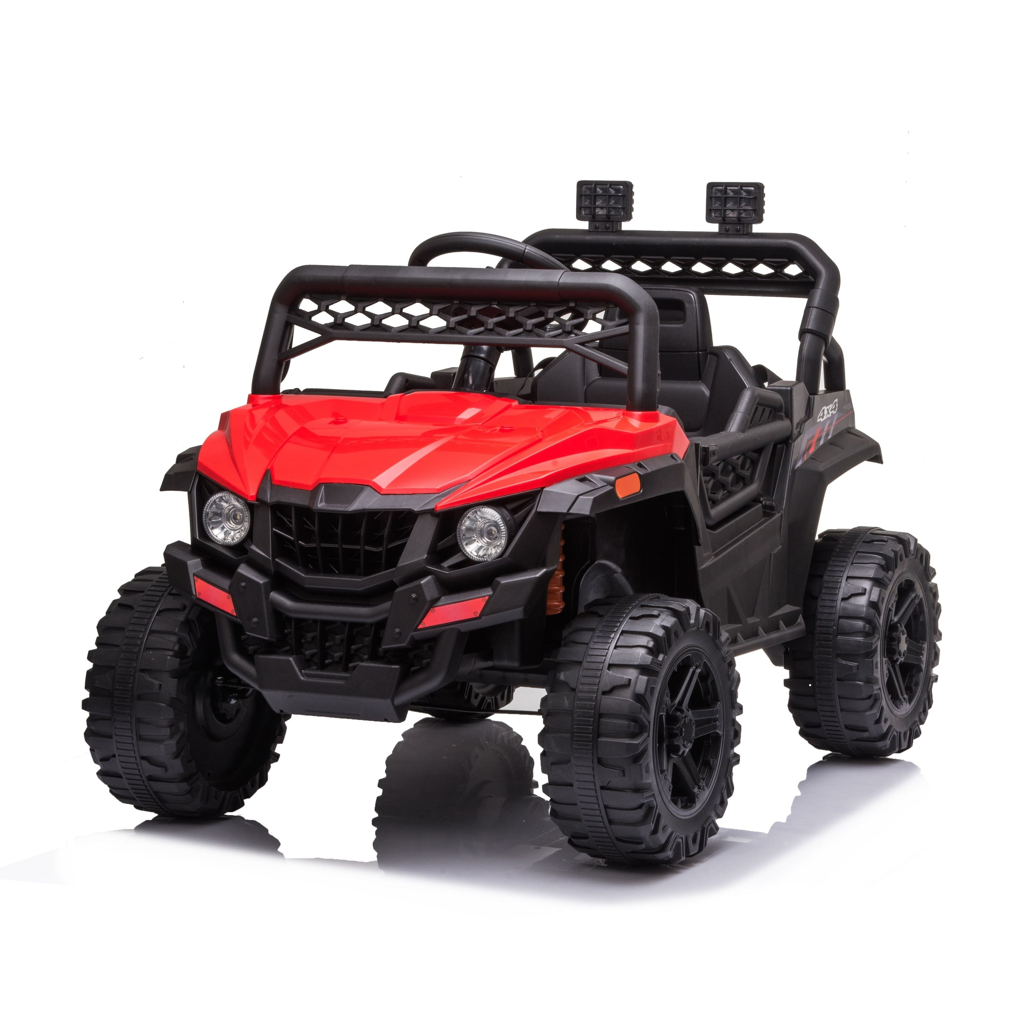 12V Kids Ride On Car UTV with Parent Remote Control Red