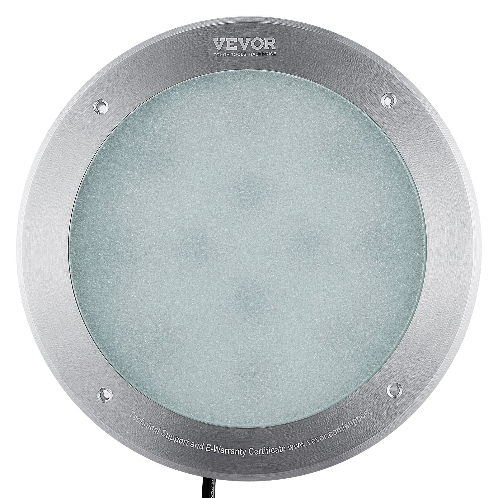 120V AC LED Pool Light, 10 Inch 40W, RGBW Color Changing Inground Swimming Pool Spa Light Underwater, with 50 FT Cord Remote Control, Fit for 10in Large Wet Niches, IP68 & Tested to UL Standards
