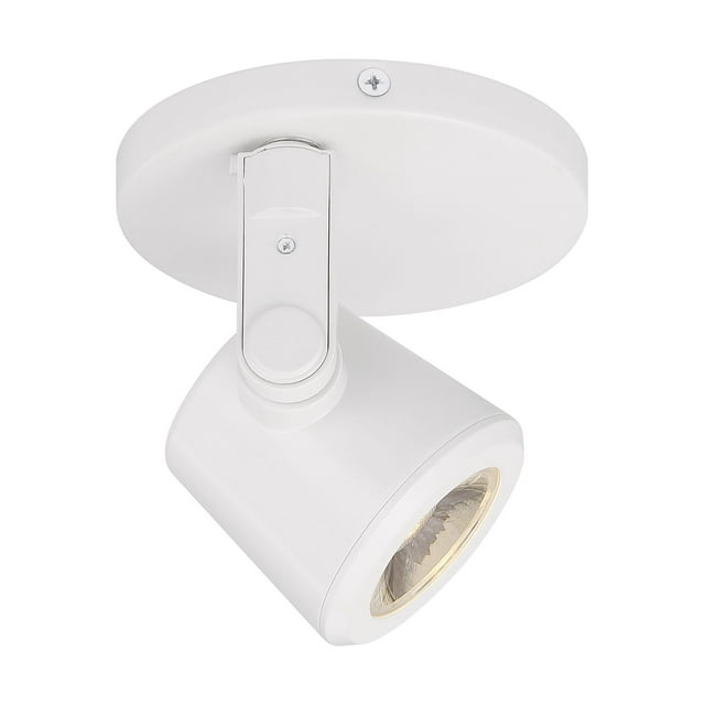 Nuvo Lighting 12 Watt LED White Taper Back Monopoint Spotlight Fixture - 3000K 36 Degree Beam Angle