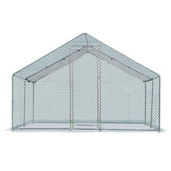 UBesGoo Large Metal Chicken Coops Chicken Cage House Hen House 13 ft x 10 ft