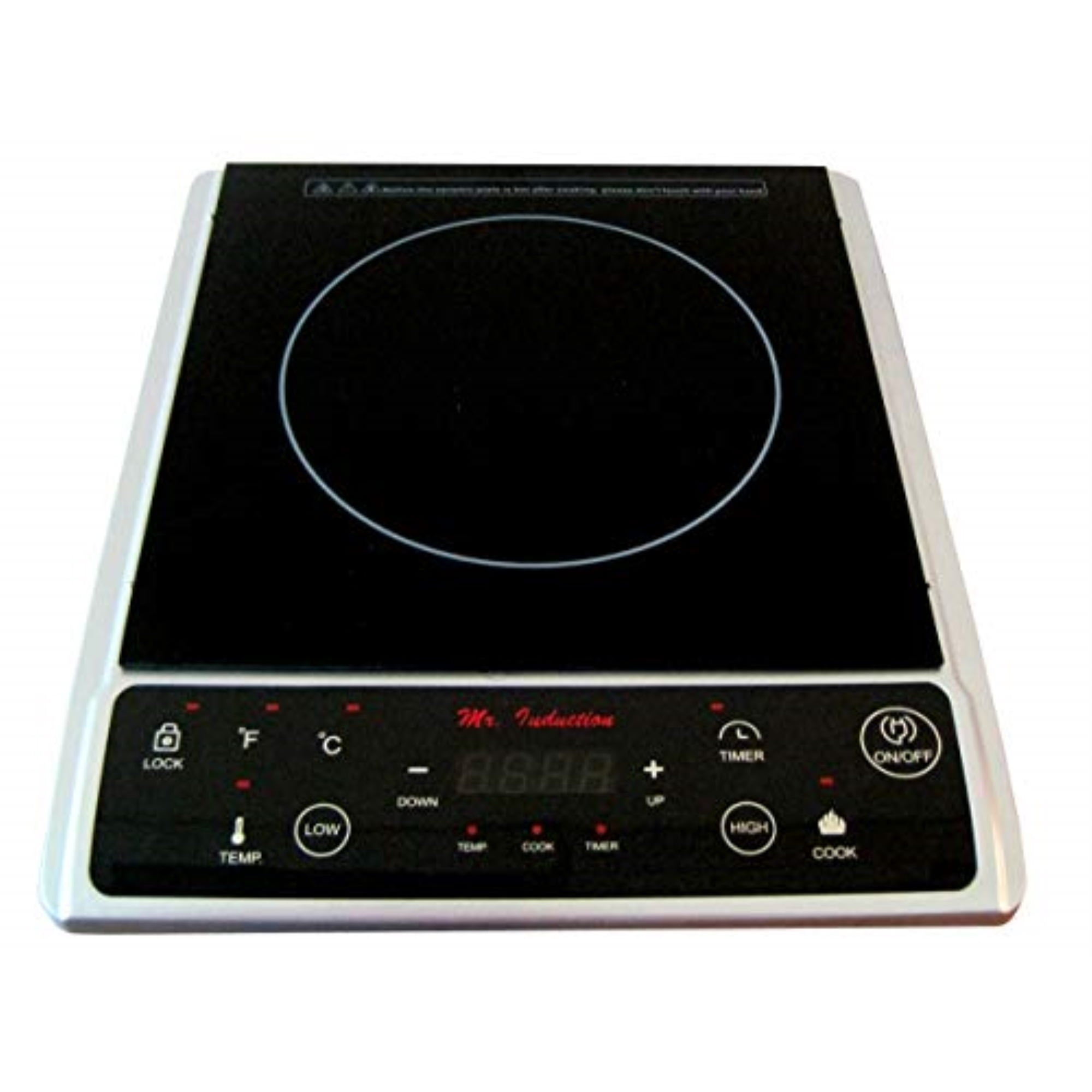 1300W Induction in Silver (Countertop) + Pot Combo