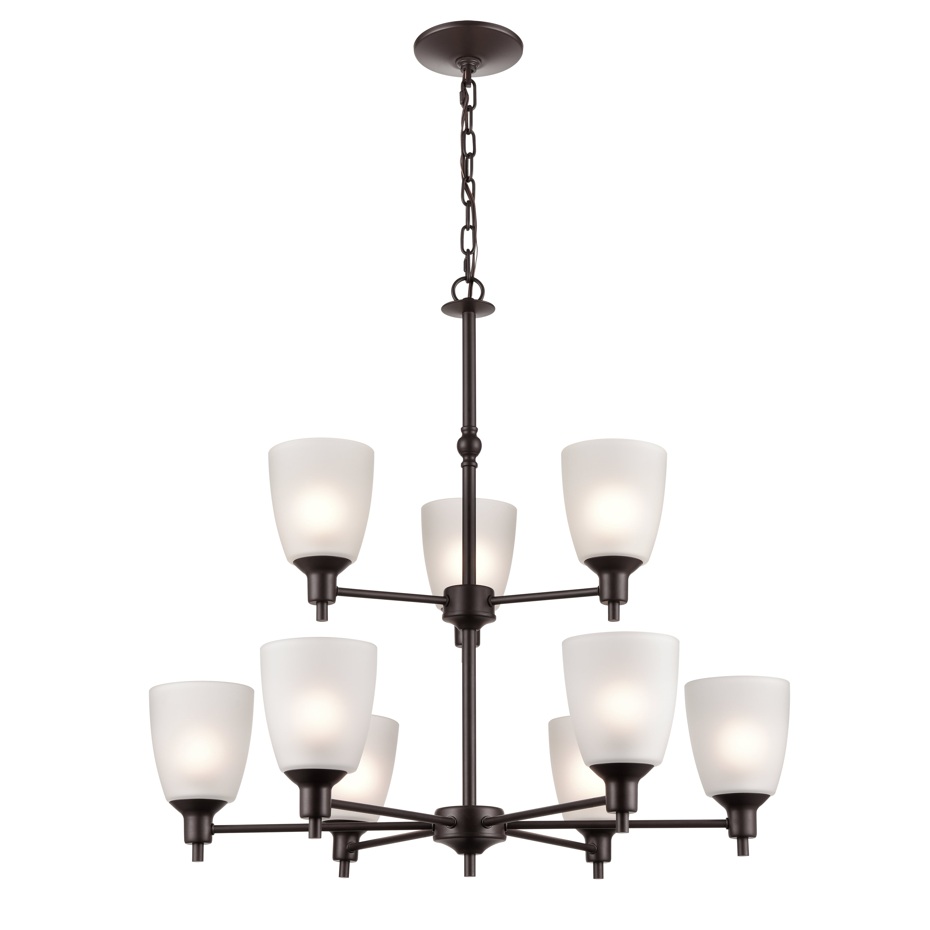 1359CH/10-Thomas Lighting-9 Light Chandelier     -Traditional Installation