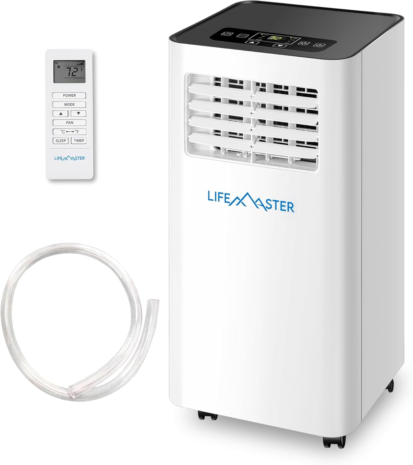 14,000 BTU Portable Air Conditioners, Room Air Conditioner with Digital Remote for Room up to 550 Sq. Ft, 3-in-1 Portable AC Unit with with Installation Kit for Home/Office/Dorms