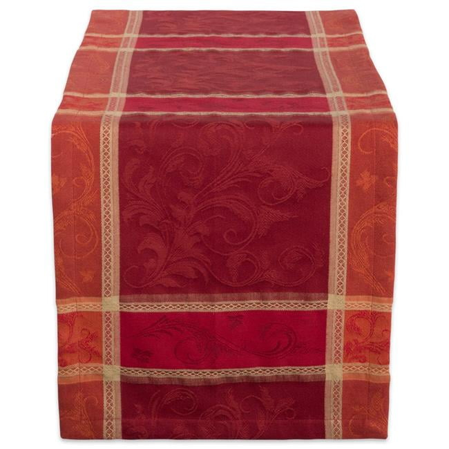 14 x 108 in. Harvest Wheat Jacquard Table Runner