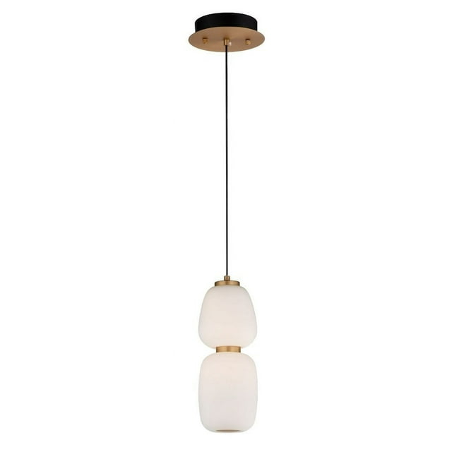 -14W 1 Led Pendant-4.75 Inches Wide By 13 Inches High Et2 Lighting E25066-92Bkgld