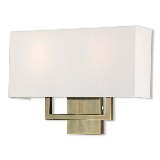 Livex Lighting Pierson 2 - Light Wall Light in  Antique Brass