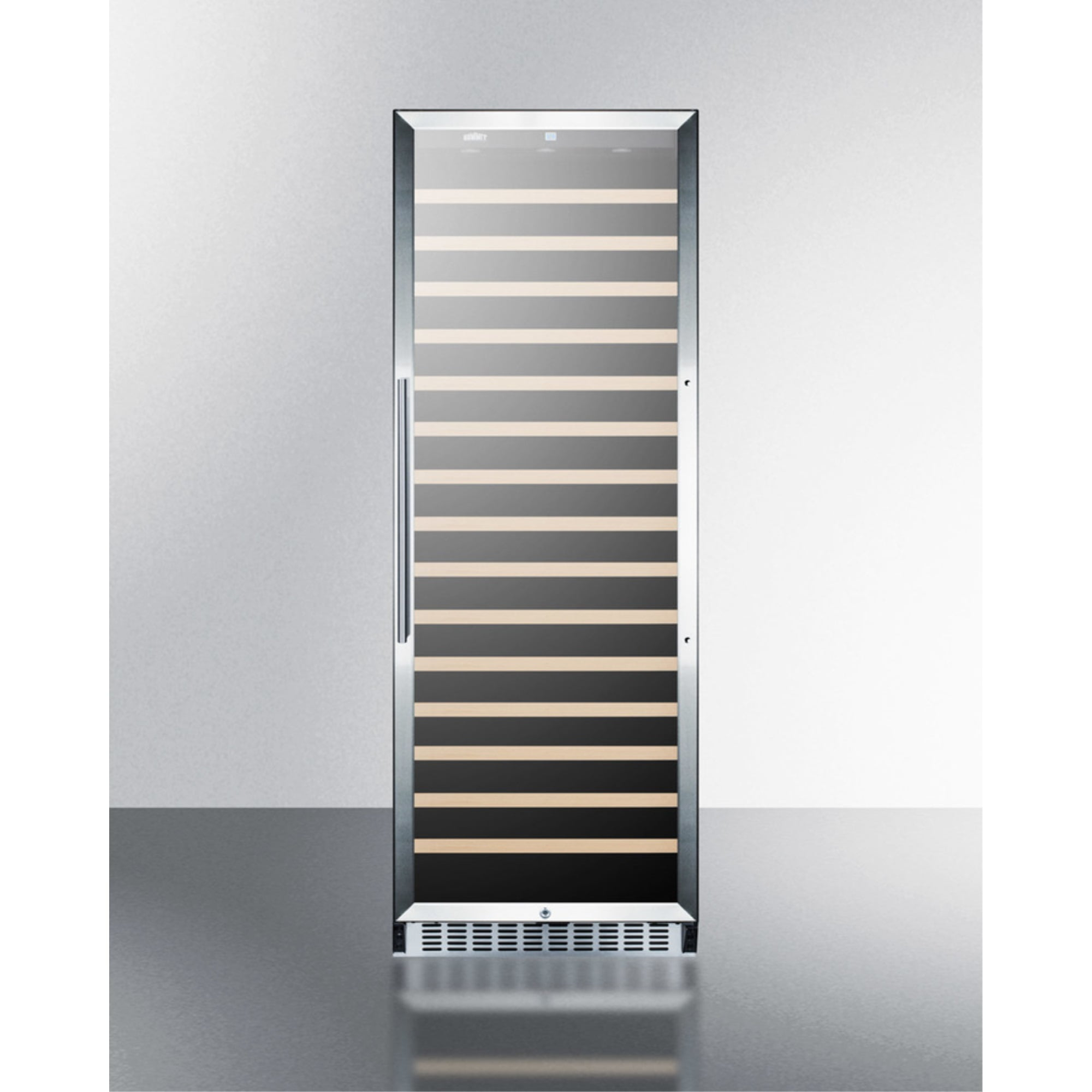 Summit Appliance Summit Appliance Single Zone 23.63'' 171 Bottle Wine Refrigerator with Reversible Door