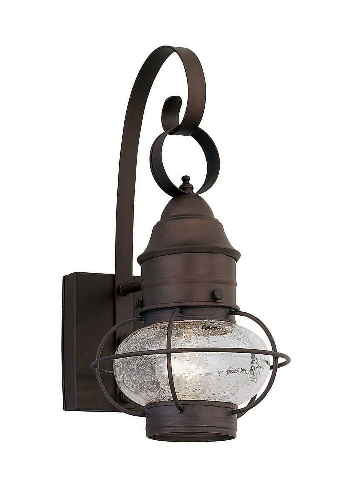1761-RT-Designers Fountain-Nantucket - One Light Outdoor Onion Wall Lantern