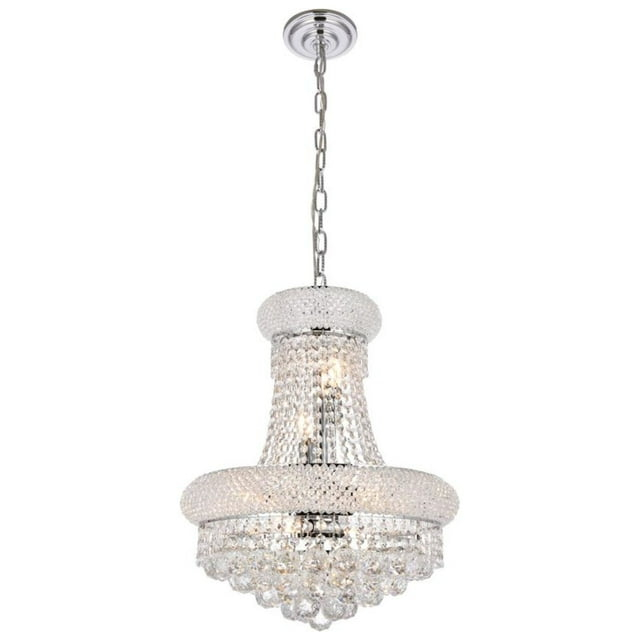 1800D16C-RC 16 D x 20 in. Primo Collection Hanging Fixture - Royal Cut, Chrome