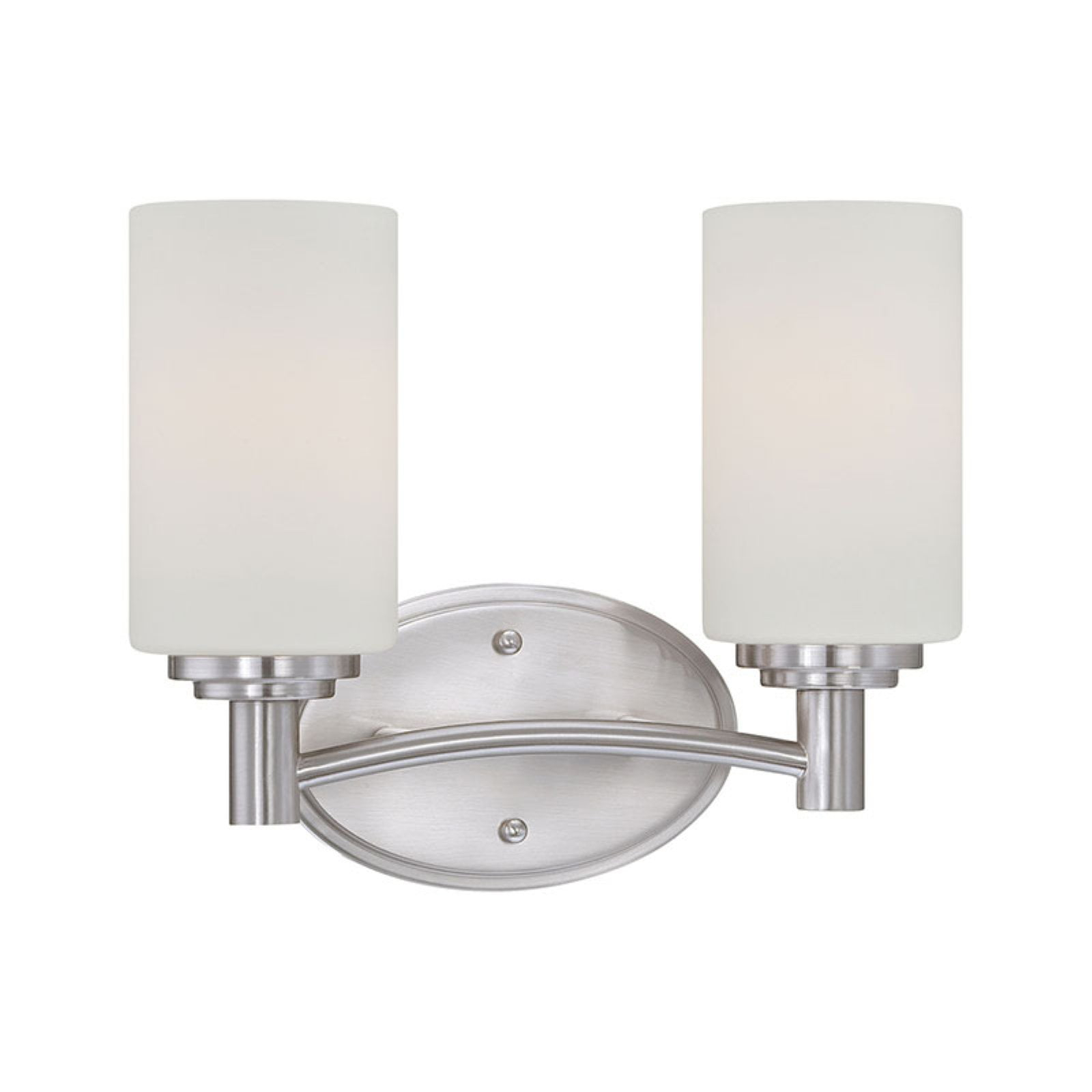 Thomas Lighting - Pittman - Two Light Wall Sconce-Brushed Nickel Finish