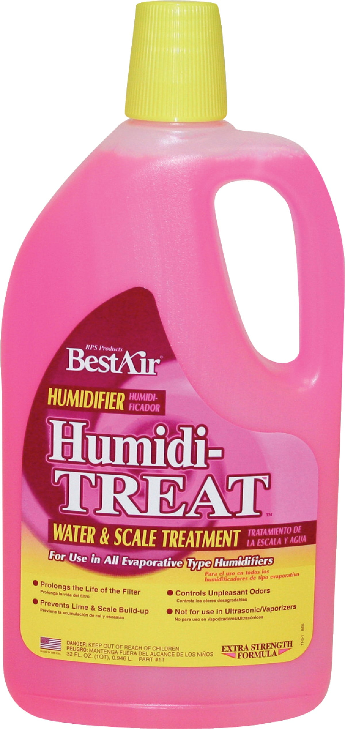 BestAir® 1T HumidiTreat™ Extra Strength Humidifier Water Treatment, 32 fl oz