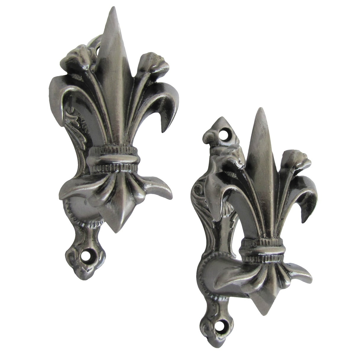 Fleur De Lis Living Vince Iron Wall Wall Hook (Set of 2)