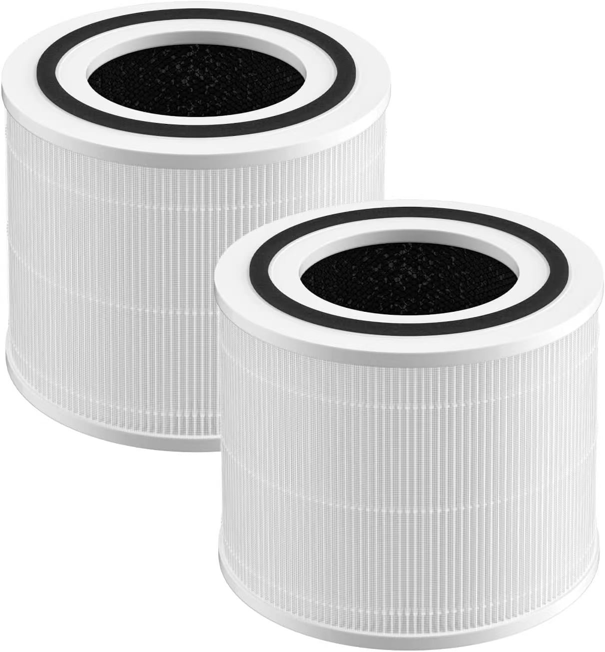 2-Pack Core 300 Replacement Filter for LEVOIT Core 300 and Core 300S Air Purifier, H13 True HEPA Filter and Activated Carbon, Replace Core 300-RF