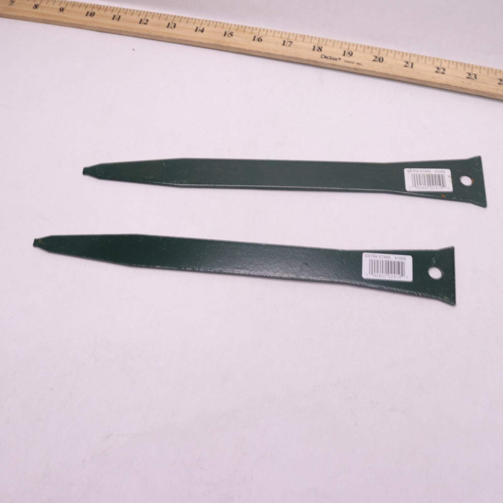 (2-Pk) Individual Edging Extra Stake #10xS Steel 12