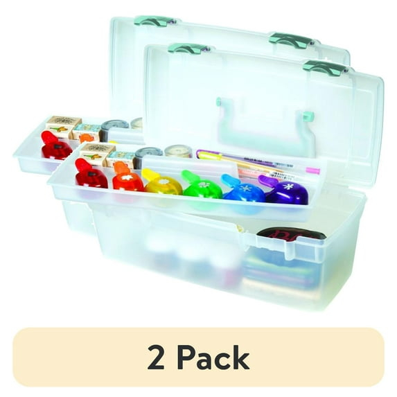 ArtBin Essentials Lift Out Tray Craft Storage Box with Handle, 13 inches, 1 Piece