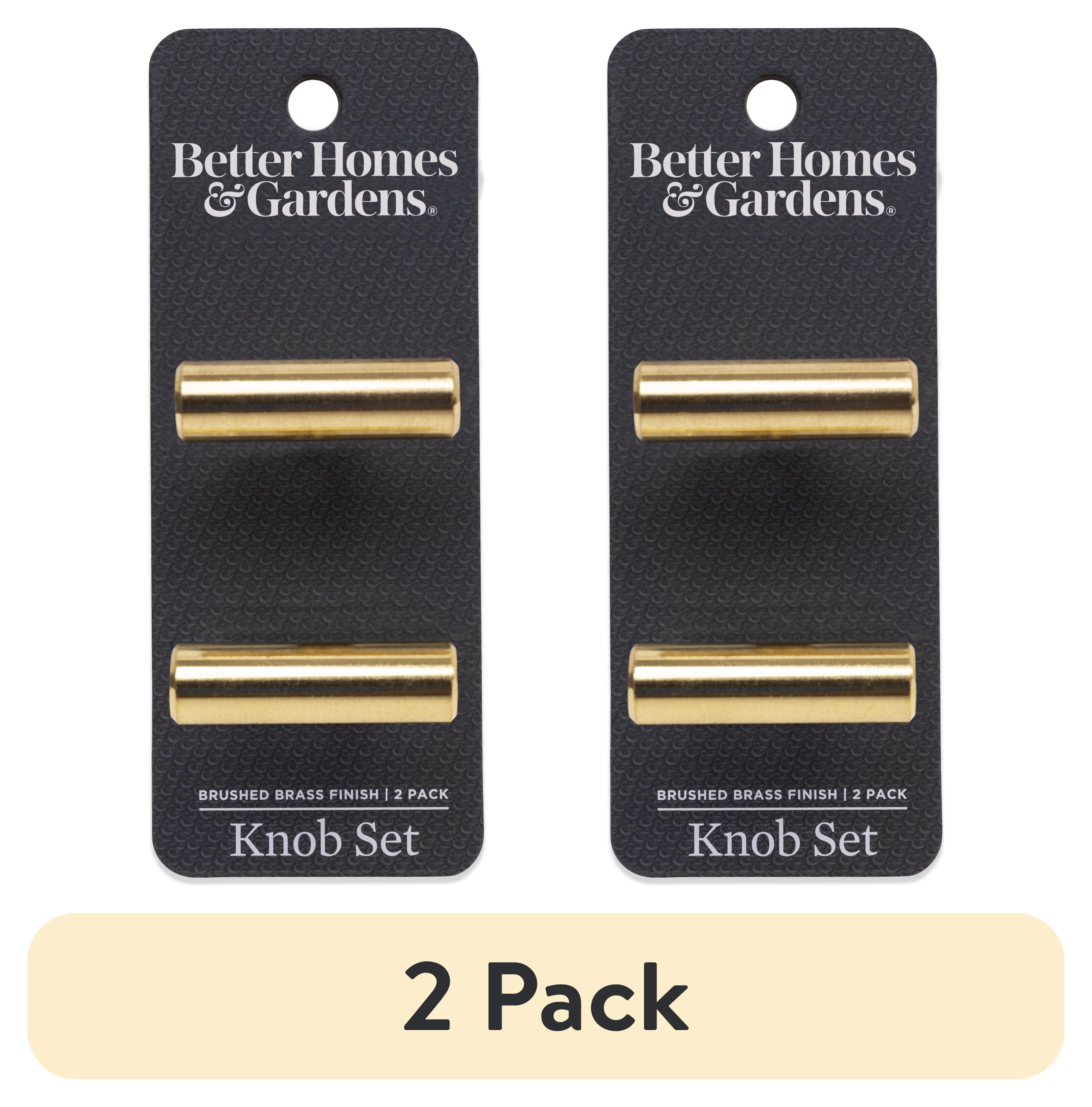 Better Homes & Gardens 1-9/16" (40mm) Bar Knob, Brushed Brass, 2 Pack