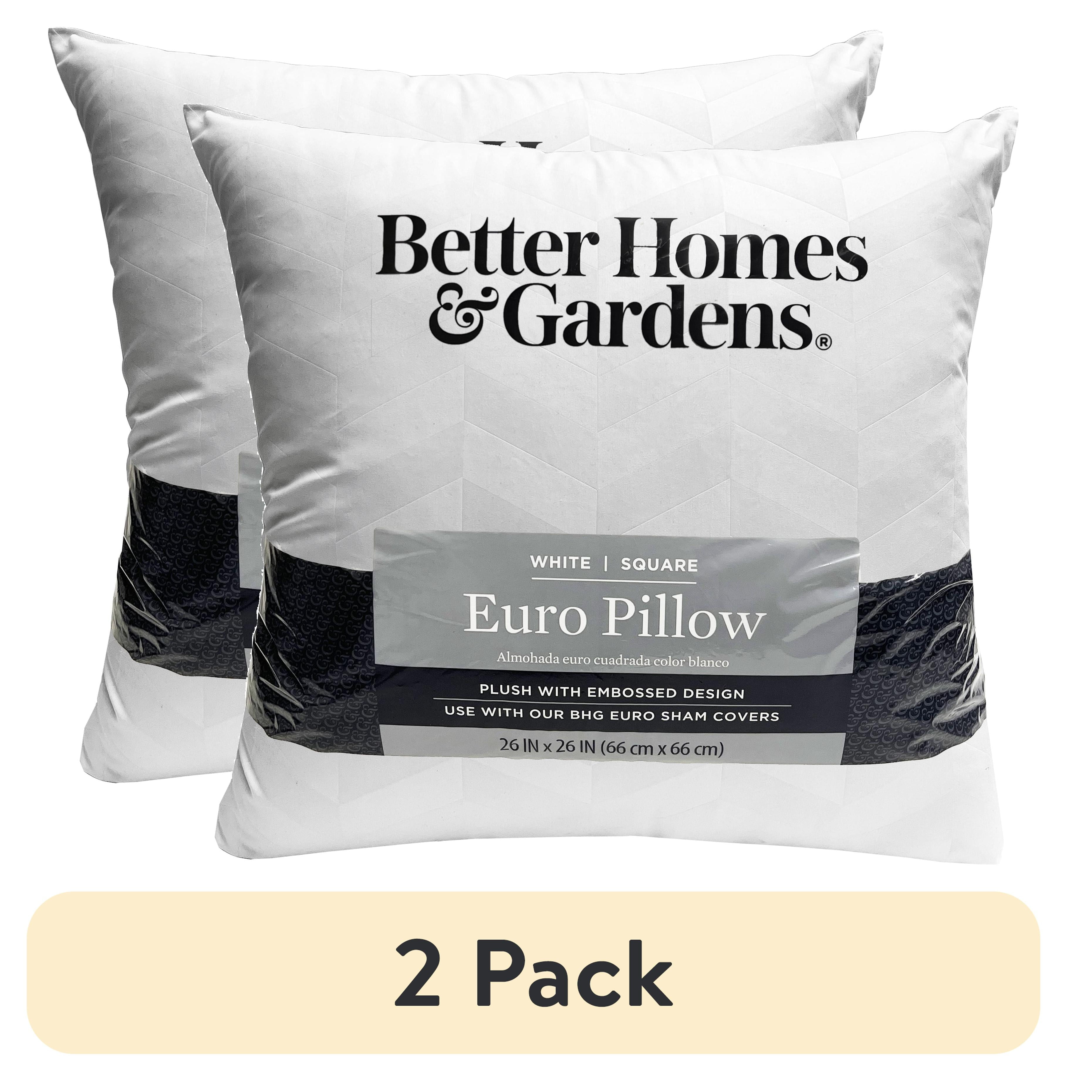 Better Homes and Gardens Euro Pillow Insert, 26"x26"