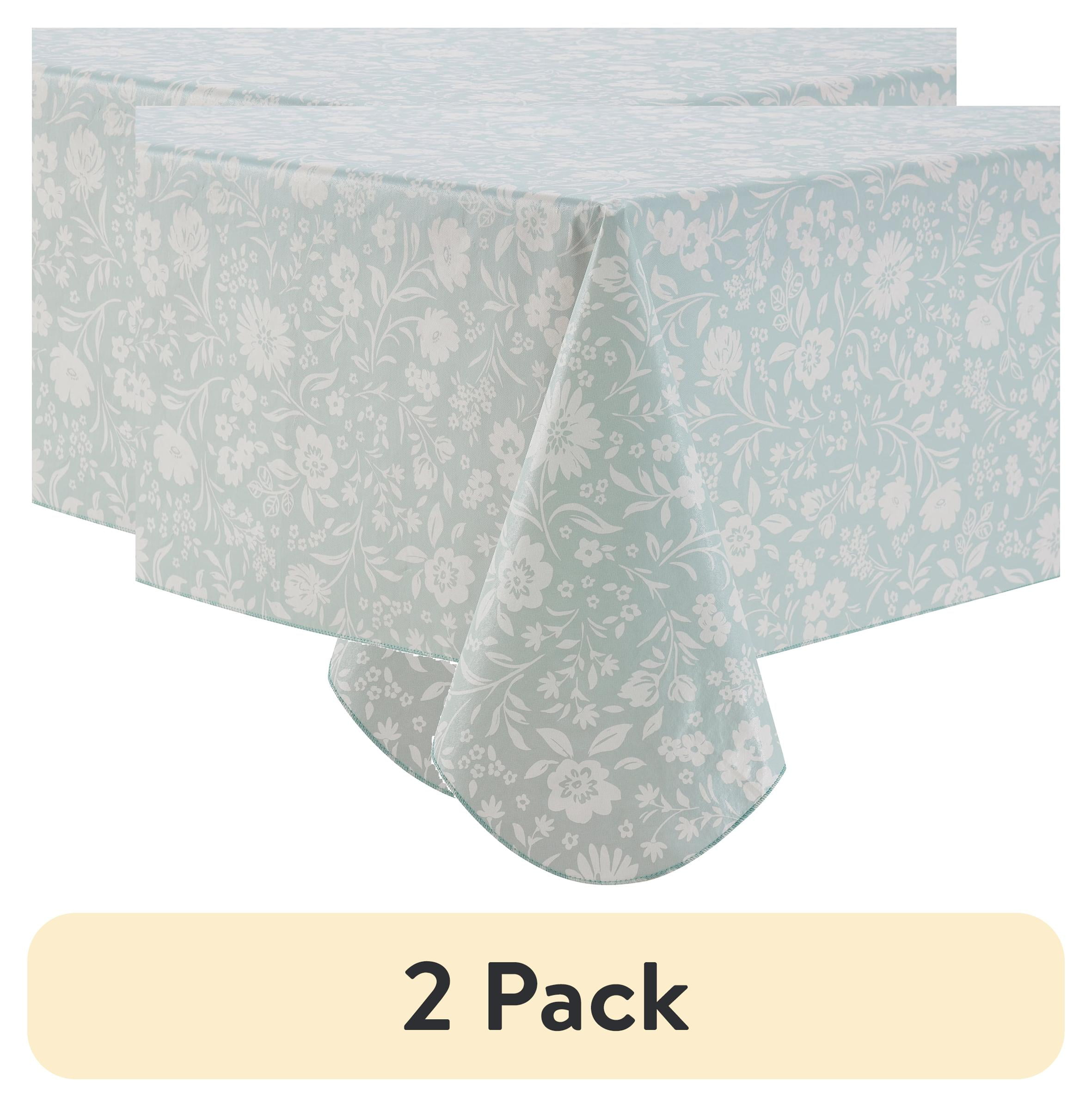 Mainstays Floral Print PEVA Tablecloth 60"x 102" Rectangle