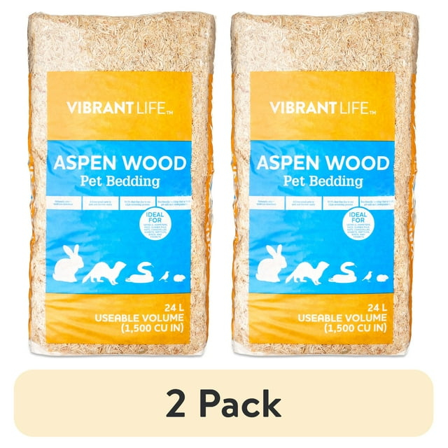 Vibrant Life Aspen Wood Pet Bedding, 24L