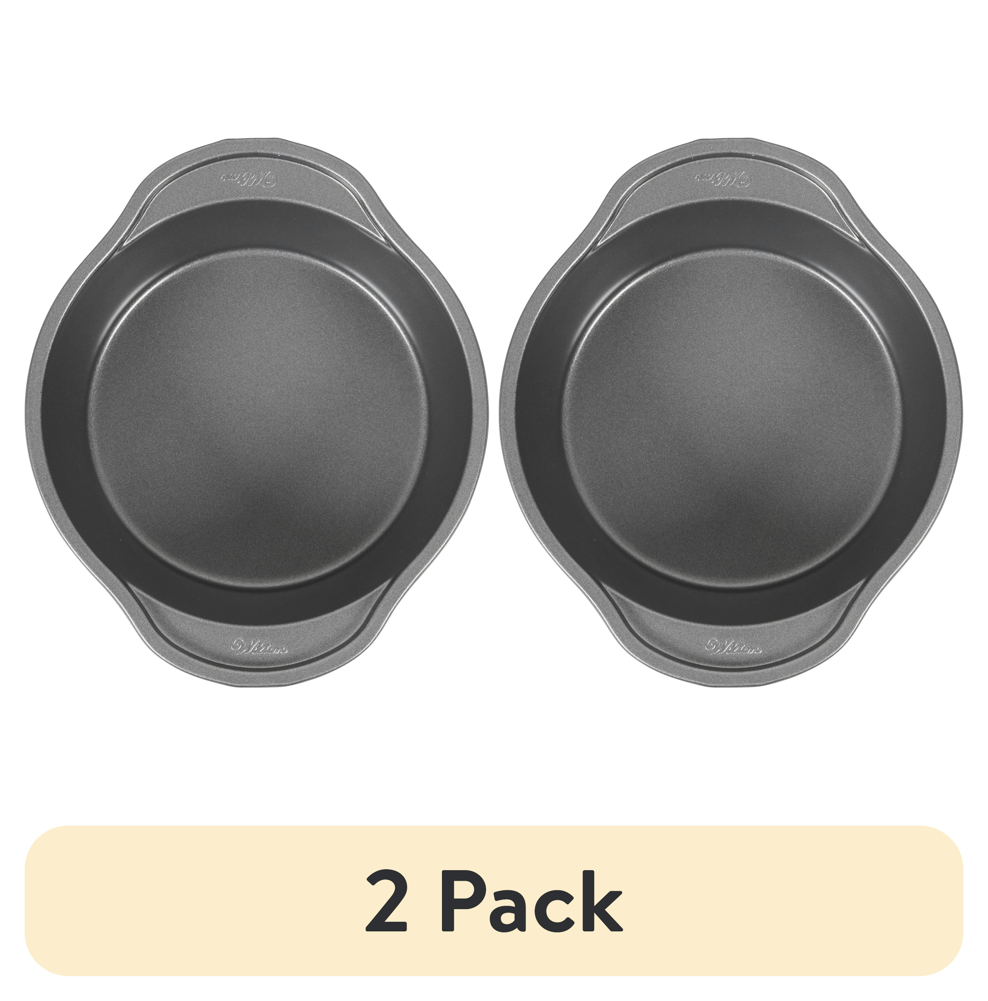 Wilton Bake it Better Non-Stick 9" Round Cake Pan 1.5" Baking Pan