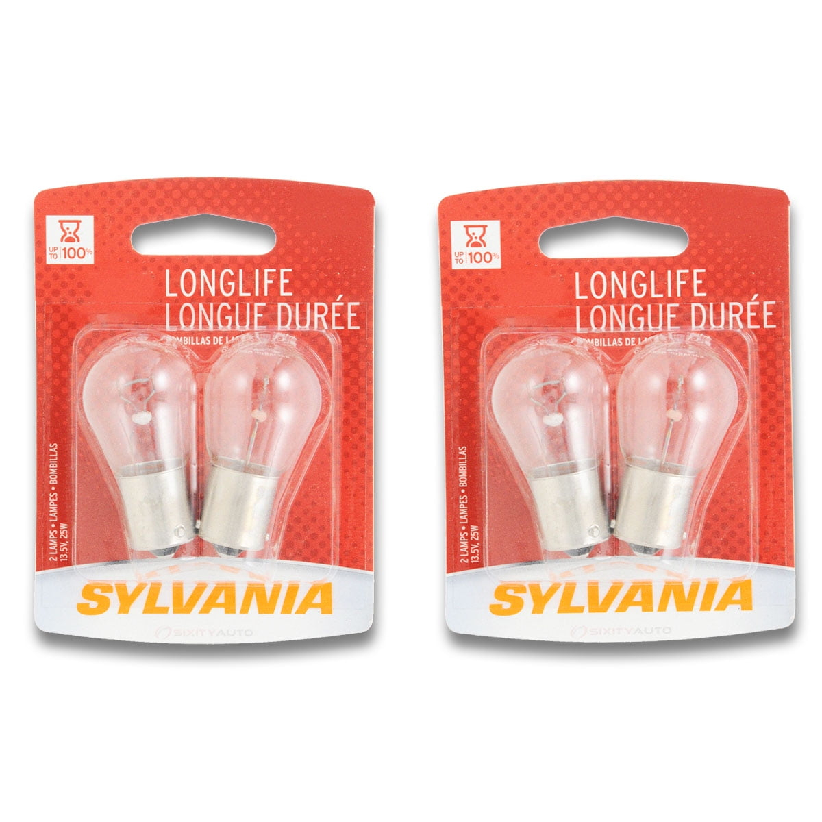 (2 pack) SYLVANIA 7506 Long Life Mini Bulb, 2 Pack