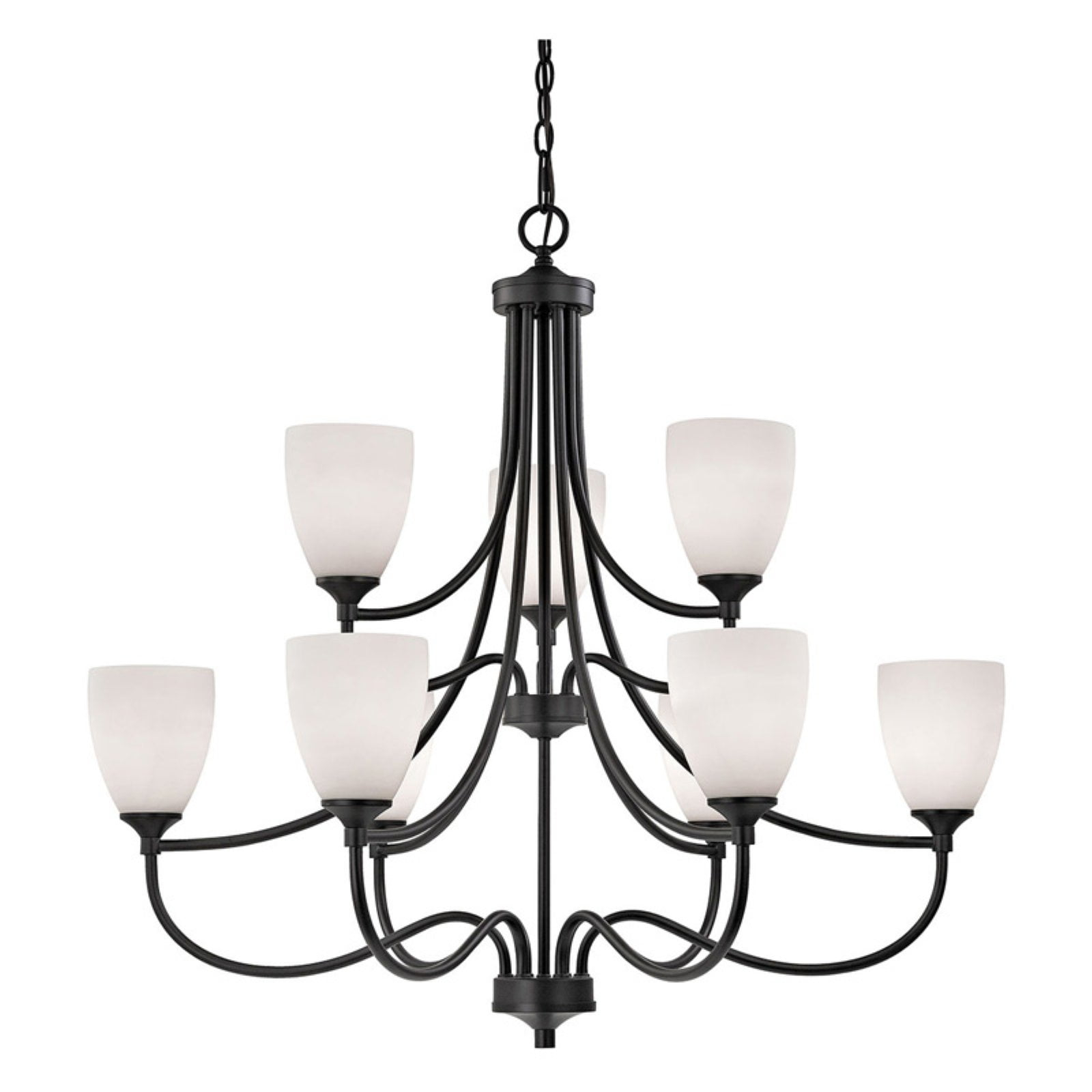 Arlington 9 Light Chandelier In Oil Rubbed Bronze